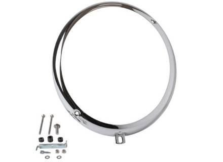 Headlamp ring Hella style chrome . Porsche 356A / 356B / 356C - 64463111201 - 8195150800 Headlamp ring Hella style chrome . Porsche 356A / 356B / 356C - 64463111201 - 8195150800