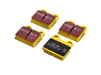 EBC YELLOW Brake Pads 'Fast Road' Rear. Porsche 911 / 912 / 914 - 91135293901, 91135293902, 91135295004, 91135295006, 91135295007 - DP4105R