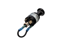 Interrupteur de feux antibrouillard, embout jaune. Porsche 911, 911S/L 912 - 90161350320 - DAB11.2.121, DAB11.2.121 Y