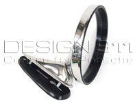 Miroir de porte rond convexe. Porsche 911 70-73 - 91173111600 Miroir de porte rond convexe. Porsche 911 70-73 - 91173111600