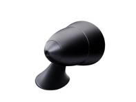 Set di specchietti retrovisori Parabellum Bullet per auto con guida a sinistra, in alluminio con rivestimento Cerakote nero. Porsche 911 / 964 / 993 - IX_PARBCE, IX_PARBCM