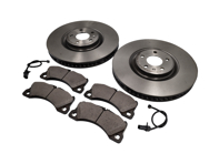Front brakes disc and brake pads package Porsche 95B Macan 3.0L GTS / Turbo 400Bhp - 95B615301J, 95B615302J, PAA698151 Front brakes disc and brake pads package Porsche 95B Macan 3.0L GTS / Turbo 400Bhp - 95B615301J, 95B615302J, PAA698151
