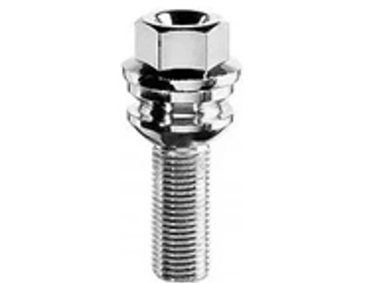 Numeric Racing Lug bolt, Silver. Porsche Boxster / Cayman / 996 / 997 / 991 / Cayenne / Panamera