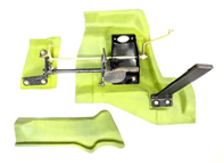 RHD ombouw of restauratie voetpedaalplaten. Porsche 911 - SC80-D7 RHD ombouw of restauratie voetpedaalplaten. Porsche 911 - SC80-D7