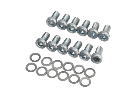 车门铰链螺栓和垫圈套件。保时捷 911/912 65-71 - 90007508502, 99952310202, 9995231020B, N0147074