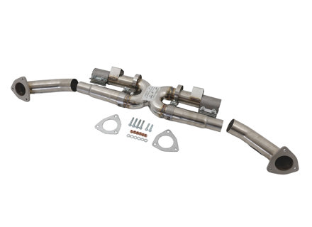 X-Pipe de dérivation du silencieux central d'échappement. Porsche 991 (911) Carrera 2012>> - 99111133105, 99111133106, 99111133107, 99111133504, 99111133505, 99111133506, 99111133507, 99111133701, 99111133702, 99111133703