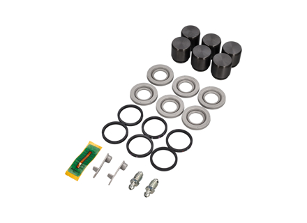 Hochleistungs-Bremssattel-Kolben- und Dichtungssatz 30 mm für die Vorderachse. Passend für Porsche 991 GT3 / GT3 RS - 99135191380 - 673008