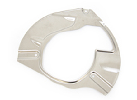 Bremsscheiben-Abdeckblech, vorne. Porsche 981 Boxster / 981 Cayman / 991 - 99135180201, 99135180101