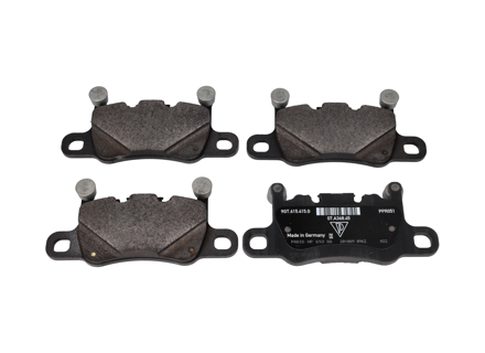 Pastillas de freno traseras para frenos de acero PDK. Porsche 718 Boxster Spyder / Caimán GT4 - 9GT698451G