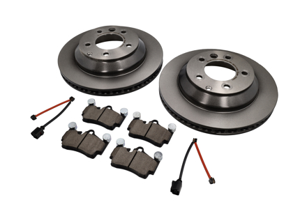 Bremsbeläge und Bremsscheibenpaket hinten. Porsche Cayenne 955 V8 - 95535240131BRE, 95535240131, 95535293906BRE, 95535293906, 95561236532 Bremsbeläge und Bremsscheibenpaket hinten. Porsche Cayenne 955 V8 - 95535240131BRE, 95535240131, 95535293906BRE, 95535293906, 95561236532