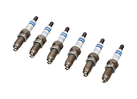 Spark Plugs (PACK OF 6). Porsche Cayenne V6 3.2 - 95517021990, 955.170.219.90
