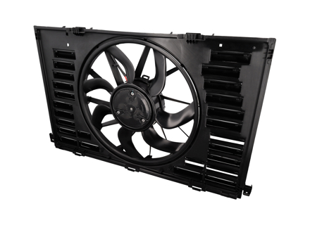 Radiador de agua con ventilador con capota. Porsche 971 Panamera - PAE121203, 9A712120312, 9A712120311