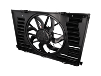 Water radiator fan with cowling. Porsche 971 Panamera - PAE121203, 9A712120312, 9A712120311