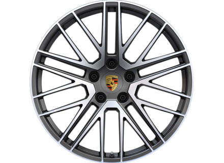 Turbo V front alloy wheel in Titanium finish 20' 8.5J ET40 (Winter) PCD 5/130 - 992601025QOC6 Turbo V front alloy wheel in Titanium finish 20' 8.5J ET40 (Winter) PCD 5/130 - 992601025QOC6
