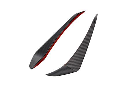 Front bumper Canard set. Porsche 991.1 turbo Front bumper Canard set. Porsche 991.1 turbo