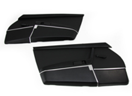 Interior door panels & handles kit. Porsche 911 69-73 RHD Cars - PCG55504223, PCG55504125