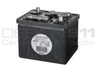 Batterie de voiture 6V 77AH. Porsche 356 1950-65 - 90061100191, 90061100190