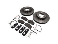 Pastiglie freno ANTERIORI e pacchetto disco freno Porsche 997 C2S Brembo - 99635140904, 99635140903, 99635141004, 99635141003, 99635194913, 99761275701, 99761267801, 99635108901, 99635195911