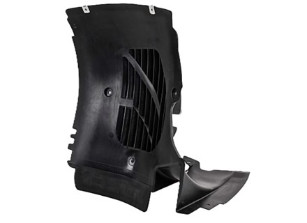 Radhausverkleidung, vorne. Porsche 987.2 Boxster / Cayman 2009–2012 - 98750412309, 98750412409