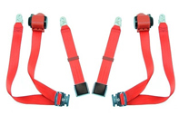 Retractable 3-point inertia reel front seat belts SWB Porsche 911 - SA-50534, SWB 911 Retractable 3-point inertia reel front seat belts SWB Porsche 911 - SA-50534, SWB 911