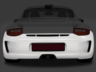 后保险杠 GT3/RS 外观。保时捷 911 (997) 2008-12 C4 / C4S - HSK267, ZB125, ZB125 后保险杠 GT3/RS 外观。保时捷 911 (997) 2008-12 C4 / C4S - HSK267, ZB125, ZB125