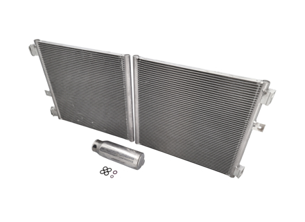 空调（Air Con）散热器冷凝器套件。保时捷 991 涡轮增压 - 99157311104, 99970755741, 94457314301, 99970766040, 99970755641