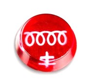 Inserto de interruptor de calefacción externo. Porsche 911 65-73 - 90155283300 Inserto de interruptor de calefacción externo. Porsche 911 65-73 - 90155283300