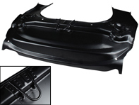 Vloerdeel voor met ophangbeugels en trekhaak. Porsche 911 01/1963-07/1973 - 1683101800, 90150158021, 90150158020, 91150158001, 91150195500, 91150195500GRV - 1683101800 Vloerdeel voor met ophangbeugels en trekhaak. Porsche 911 01/1963-07/1973 - 1683101800, 90150158021, 90150158020, 91150158001, 91150195500, 91150195500GRV - 1683101800