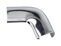 Connecteur d'angle mouluré, chromé. Porsche914 - 91454121711, 91454121710