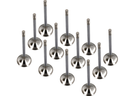 Engine cylinder head exhaust valve kit, SET OF 12. Porsche 996 Turbo / 997 Turbo - 99610511372