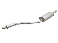 Exhaust rear silencer in stainless steel Porsche 924 - 477253125S Exhaust rear silencer in stainless steel Porsche 924 - 477253125S