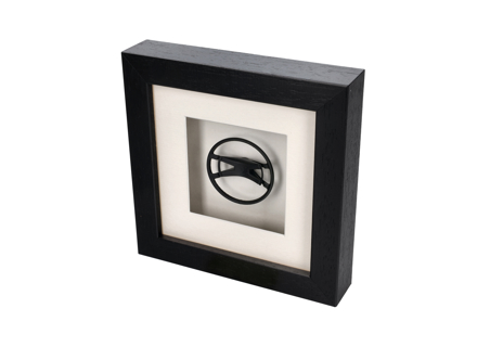 Volante 911 '69 Butterfly Porsche Art - Caja enmarcada escala 1:8 - 91461380512, 90134780200, 90161380500, 90161380501, 91161380500, 91434709110, 91461380511