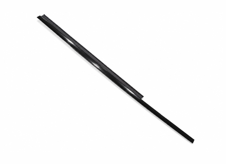Moulure extérieure de porte, noire. Porsche 911 Coupé 1980-86 - 9115314310070K, 9115314320070K - BP PS8404B, BP PS8403B
