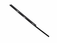 Moulure extérieure de porte, noire. Porsche 911 Coupé 1980-86 - 9115314310070K, 9115314320070K - BP PS8404B, BP PS8403B