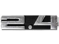 '2.4' Badge for rear ventilation grille. Porsche 911 1972 - 91155901500, 91155901502 '2.4' Badge for rear ventilation grille. Porsche 911 1972 - 91155901500, 91155901502