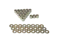 Cylinder head nuts and washers (set of 48 parts) Porsche 911 65-77 / 914-6 - 99903108302, 99903108301, 90110438203 Cylinder head nuts and washers (set of 48 parts) Porsche 911 65-77 / 914-6 - 99903108302, 99903108301, 90110438203