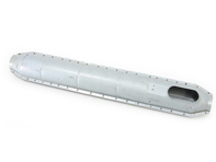 Tubo riscaldante sottoporta sinistro/destro per Porsche 911/912, 1965 - 68 - 91150340000 - ECK8159, HOT11.1.103, HOT111103 Tubo riscaldante sottoporta sinistro/destro per Porsche 911/912, 1965 - 68 - 91150340000 - ECK8159, HOT11.1.103, HOT111103