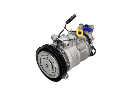 空调压缩机，R134A。适用于保时捷 Cayenne 2.9L / 3.0L 2018-2023 款，9YA.1 型号。 - PAB82080310 - PAB 820 803 10