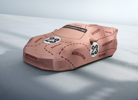 Indoor car cover 'Pink Pig' design. Porsche 992.2 GT3 2024>> - 99204406023
