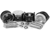 Piston set, Dished 93x66mm. Porsche 914 - VW9300T4P Piston set, Dished 93x66mm. Porsche 914 - VW9300T4P