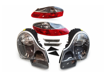 Kit di aggiornamento luci Porsche Boxster 986 *RHD Cars - 98663113121, 98663113221, 99663104503, 99663104603, 98663144504, 98663144604, 99663104403, 99663104303