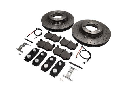 Pack Disques de Frein avec Plaquettes de Frein Sport BREMBO Porsche 996 1997-04 - 9963514XX04BRE, 99635141004, 99635140904BRE, 99635140904, 07B31416, 99635108901, 99761268001, 99635195901, 99635140903, 99635141003, 09C87711, 9P1615301A, 9P1615302A, 23139, 23330, 99635194912, 99761268000