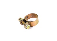 Hose clip fuel line. Porsche 944 2.5ltr 8v - N 0235262, N0235262 Hose clip fuel line. Porsche 944 2.5ltr 8v - N 0235262, N0235262