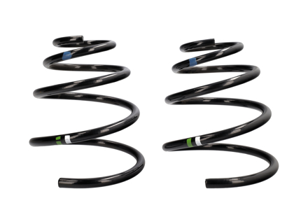 Voorste schroefveren (paar) - Groen/witte markeringen. Porsche 996 3.6L Carrera 2 Coupé met sportvering (M030) 2002-2005 - 99634353119504 Voorste schroefveren (paar) - Groen/witte markeringen. Porsche 996 3.6L Carrera 2 Coupé met sportvering (M030) 2002-2005 - 99634353119504