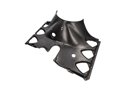 Carénage du ventilateur en fibre de carbone. Porsche 964 / 993 - 96410640204, 96410640206, 99310640202 - SC117D-C3