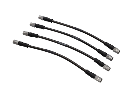 Brake hoses Braided stainless steel (Set of 4) Front & Rear Porsche 987 / 981 / 718 Boxster and Cayman - 99635513903, 98735563701, 99635513901, 99635513902, 99635513900, 98735563700, 99635513904, 98735563107, 99135513701, 9A761177500, 9Y0611775 - DHK482, SPR1000-4P Brake hoses Braided stainless steel (Set of 4) Front & Rear Porsche 987 / 981 / 718 Boxster and Cayman - 99635513903, 98735563701, 99635513901, 99635513902, 99635513900, 98735563700, 99635513904, 98735563107, 99135513701, 9A761177500, 9Y0611775 - DHK482, SPR1000-4P