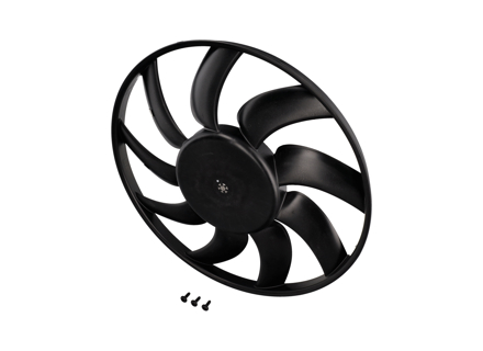 Water radiator electric fan, 400W. Porsche 95B Macan 2.0L - 9A795945516, 8K0959455K