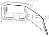 Front Windscreen Clear. Porsche 356 PRE-A V-Bend Front Windscreen Clear. Porsche 356 PRE-A V-Bend
