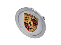 Wheel cap silver with gold crested for Porsche - 993361303109A1, 993361303099A1, 993.361.303.09.9A1, 00004460012 Wheel cap silver with gold crested for Porsche - 993361303109A1, 993361303099A1, 993.361.303.09.9A1, 00004460012