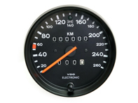 Speedo 260KHM Porsche 911 3.2L 08/1983 Onwards - 911641516FX, 911641516FU, 911641516, 91164151606 Speedo 260KHM Porsche 911 3.2L 08/1983 Onwards - 911641516FX, 911641516FU, 911641516, 91164151606